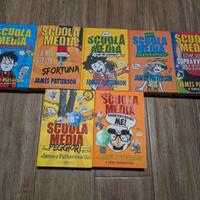 Lotto n. 7 libri SCUOLA MEDIA di James Patterson