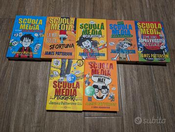 Lotto n. 7 libri SCUOLA MEDIA di James Patterson