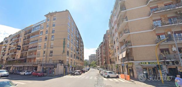 TIBURTINA - trilocale con TERRAZZO e BALCONE