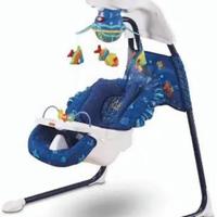 Aquarium fisher price altalena
