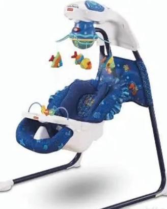 Aquarium fisher price altalena