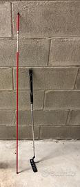 Putter da golf con asta guida per allenamento