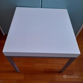 Tavolino  quadrato bianco ikea