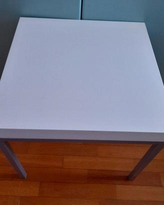 Tavolino  quadrato bianco ikea