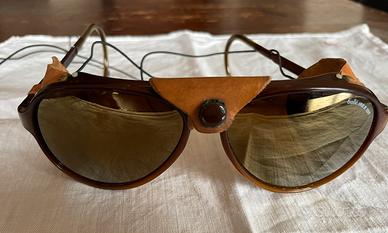 Occhiali da neve/ghiacciaio vintage Bollè Irex 100