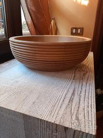 Ciotola in legno tornito