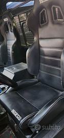 Sedili sparco r100 con piastre land rover defender