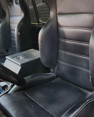 Sedili sparco r100 con piastre land rover defender