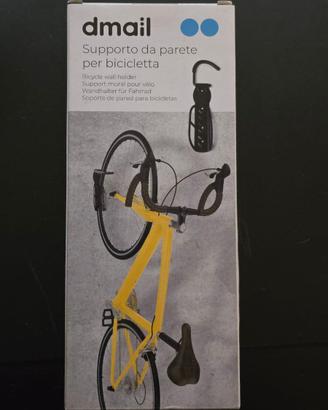 Supporto staffa da parete muro per bicicletta bici