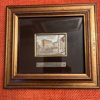 Quadretto in argento- Perugia