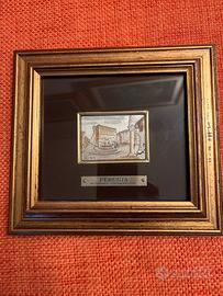 Quadretto in argento- Perugia