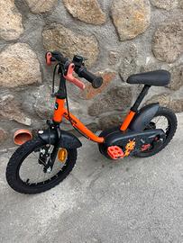 Bici Btwin arancio