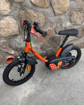 Bici Btwin arancio