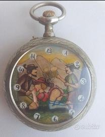 Orologio da taschino erotico 1900-1949meccanico