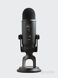 Blue Yeti Nero + Asta microfono