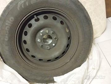 4 cerchioni in ferro Fiat Panda