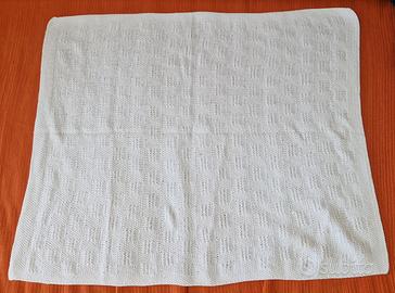 Copertina carrozzina culla fatta a mano uncinetto