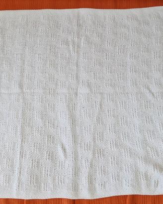 Copertina carrozzina culla fatta a mano uncinetto