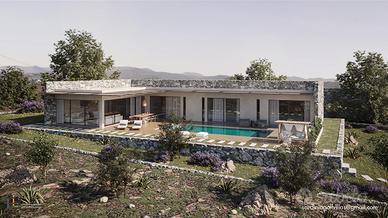 Is Molas nuova villa singola in costruzione