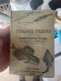 Libro Ittiologia Italiana Griffini