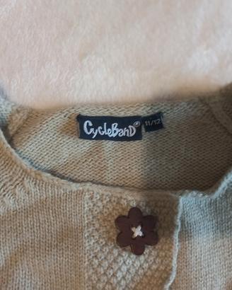 Cardigan bambina Cycleband