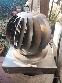 comignolo eolico girevole 52 cm x 52 cm