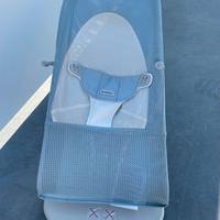 Sdraietta BabyBjorn Balance soft azzurro