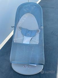 Sdraietta BabyBjorn Balance soft azzurro