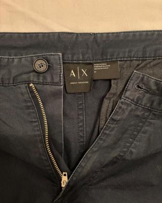 Pantaloncini bermuda Armani exchange blu taglia 31