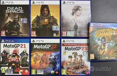 Collezione giochi PS4 Playstation e PS5