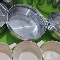 Set campeggio vintage, nuovo in confezione
