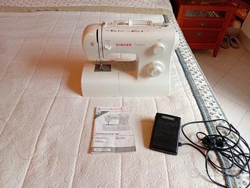 macchina per cucire SINGER elettrica con libretto 