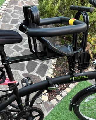 Seggiolino centrale per bicicletta