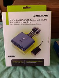 Switch HDMI 2 PC 1 Monitor
