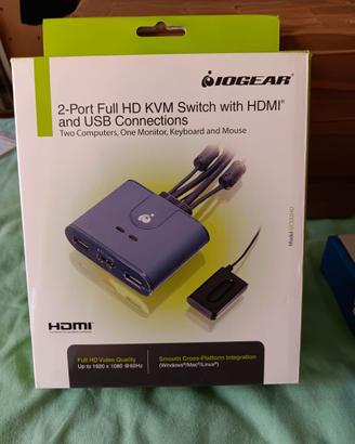 Switch HDMI 2 PC 1 Monitor