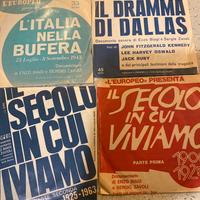 4 DISCHI VINILE 45 GIRI L’europeo Enzo Biagi