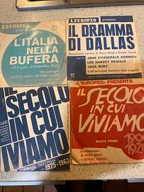4 DISCHI VINILE 45 GIRI L’europeo Enzo Biagi