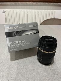 Tamron 18-270mm per Canon