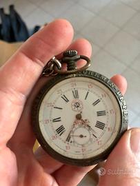 Perseo Swiss 17 Rubini Orologio da Tasca Vintage