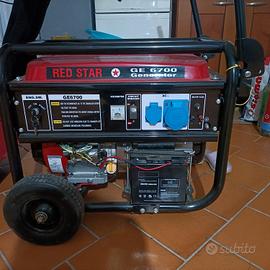 generatore Mose 5 kW effettivi a benzina e inverte