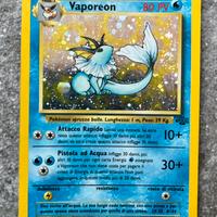 Carta Pokemon Vaporeon Holo Ita, Set Jungle 12/64