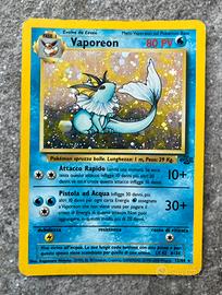 Carta Pokemon Vaporeon Holo Ita, Set Jungle 12/64