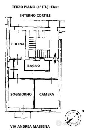 TRILOCALE PIANO ALTO DOPPIA AREA ESPOSITIVA