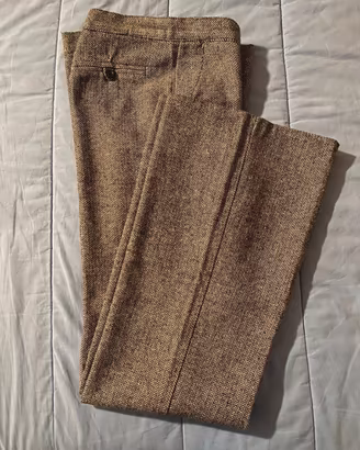 Pantaloni lana Made in Italy