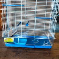 voliera/gabbia per pappagalli canarini