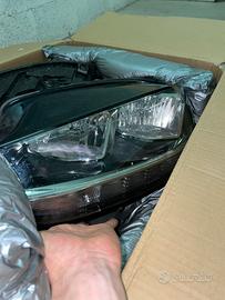 Fari Golf 7.5 Alogeni con striscia led H7-H9