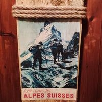 Quadretto Cervino Alpi Svizzere Alpinismo 