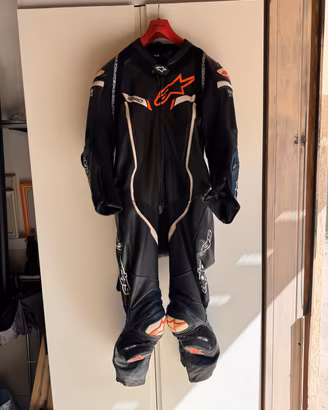 Tuta moto in pelle Alpinestars 