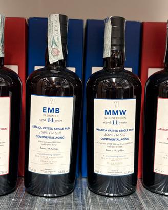 Rum Monymusk Distillery set 4 bt