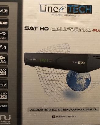 Ricevitore Satellitare Line SAT HD California Plus